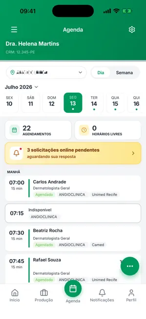 Cooperado Unimed Recife iPhone screenshot 4