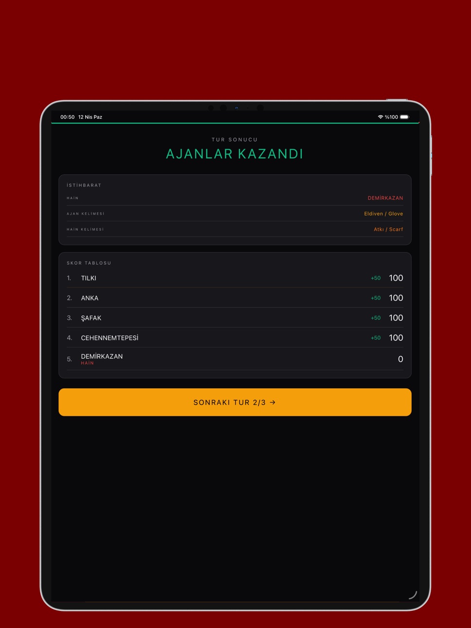 iPad screenshot