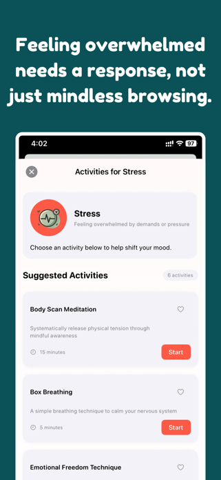 MoodShift: Mindful Screen Time Screenshot 2 of 3