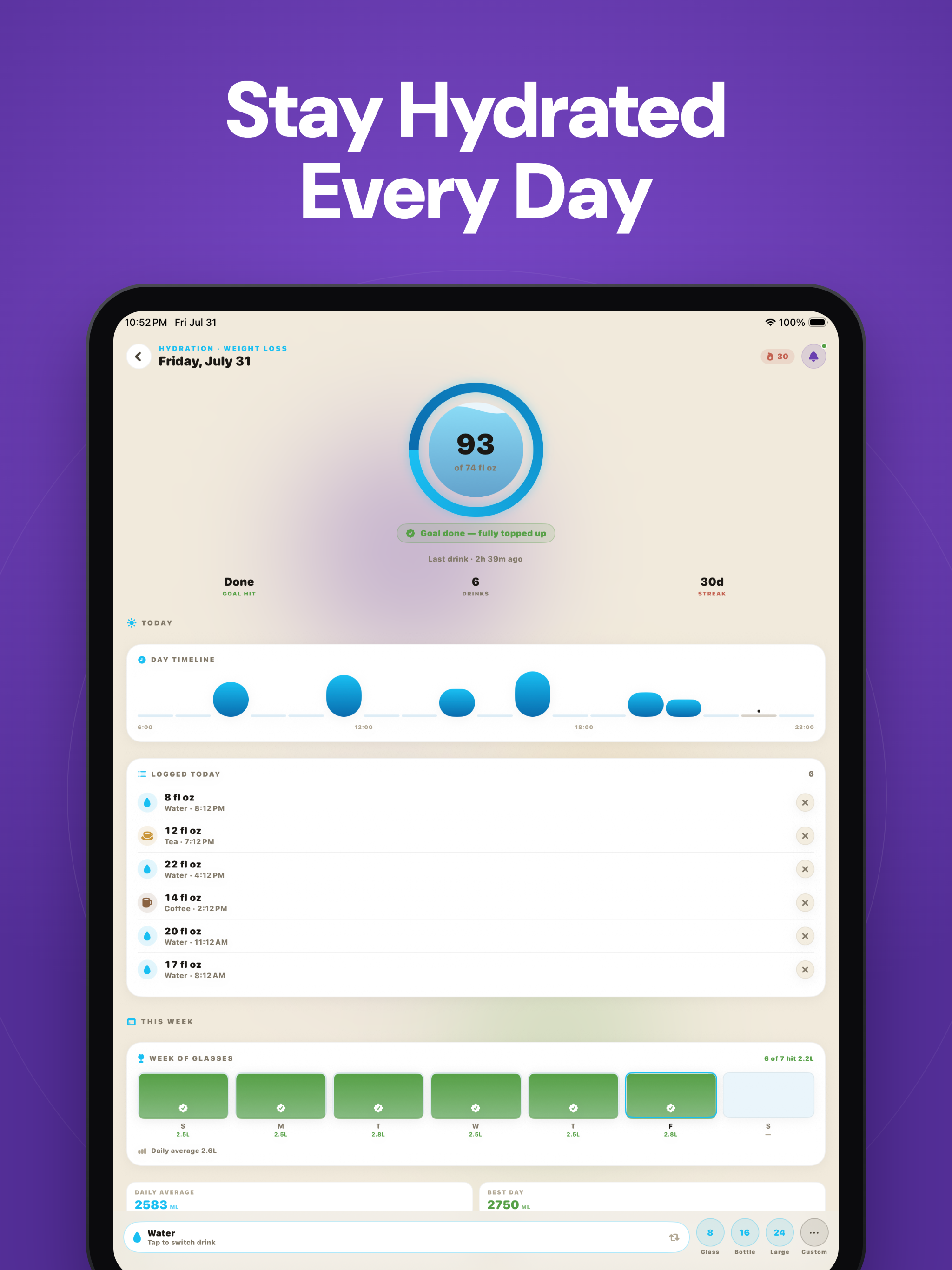 Calorie Tracker – Home Fuel screenshot 18