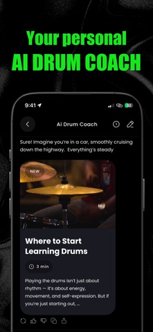 Chopsy: Drum Coach AI Practice Screenshot 3 of 6