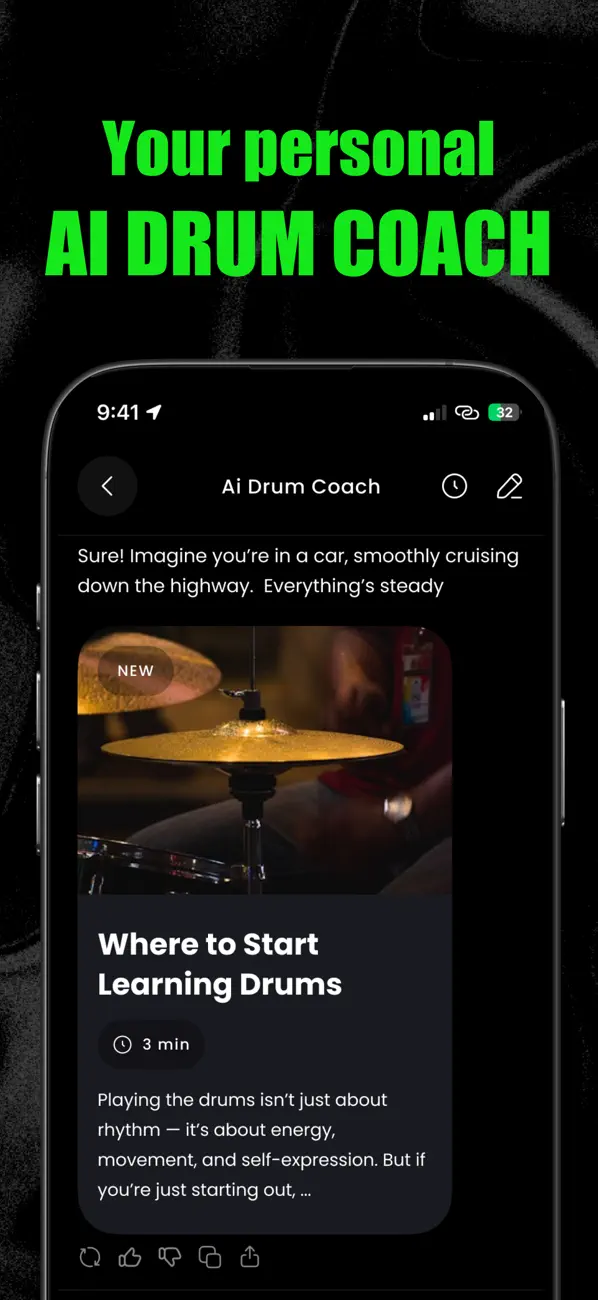 Screenshot #3 pour Chopsy: Drum Coach AI Practice