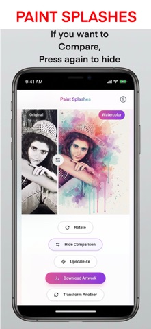 Paint Splashes screenshot