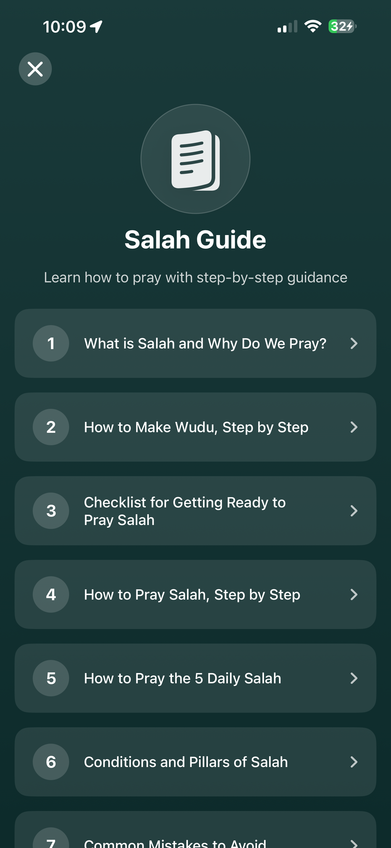 Muslim Prayer Log