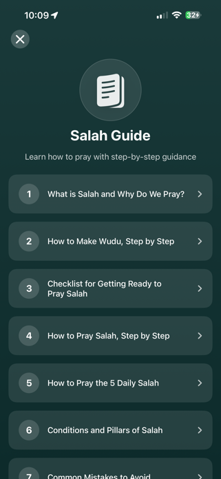 Muslim Prayer Log Screenshot 3 of 10