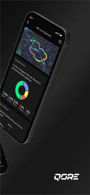 QORE E-Bike App Screenshot