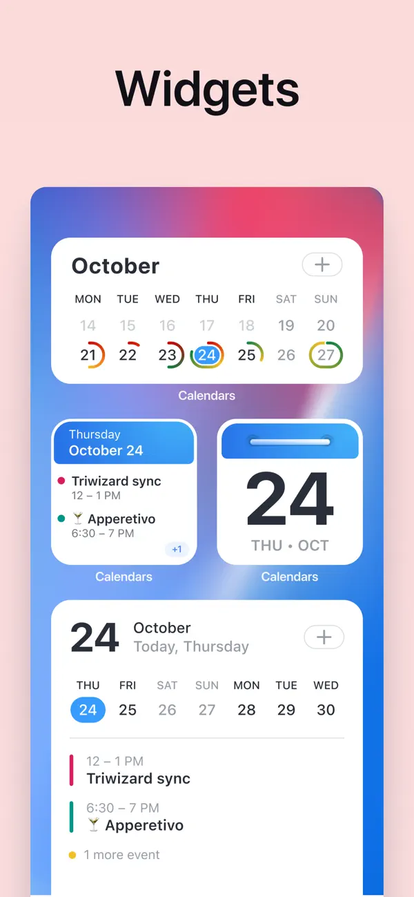 Calendars by Readdle iPhone App Screenshot 7 – Produktivität