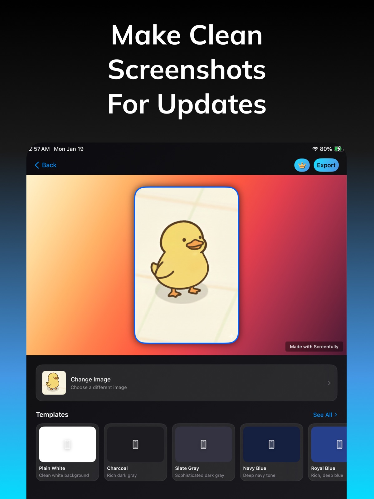 Screenfully: App Demo Creator ipad screenshot 3
