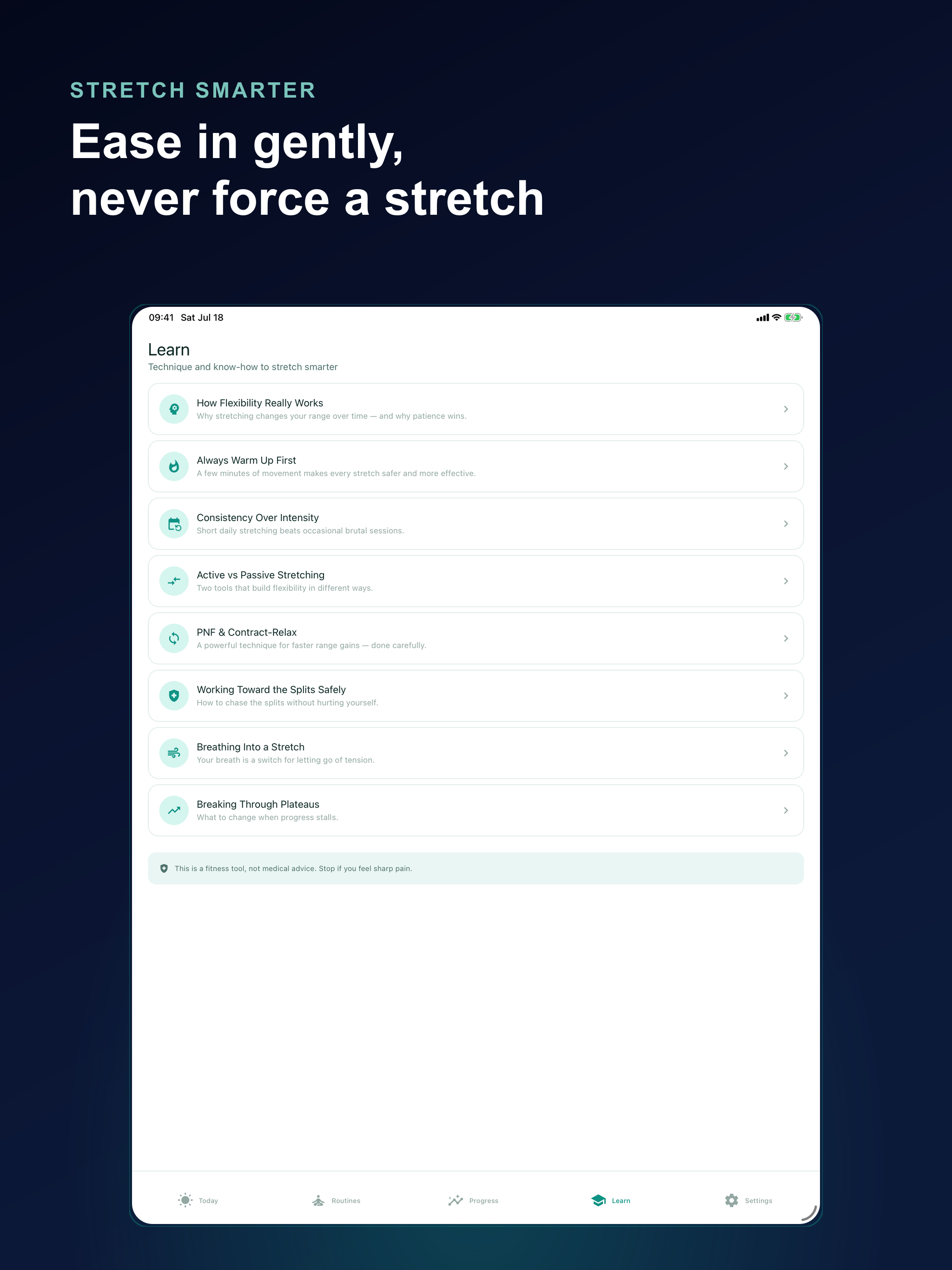 Flexibility: Splits Trainer screenshot 8
