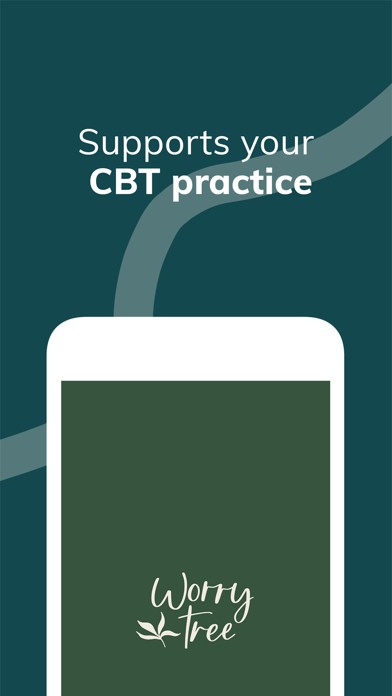 WorryTree: Anxiety Relief iPhone screenshot 9 - Health & Fitness app