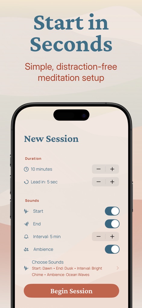 Bell - Simple Meditation Timer - Lifestyle App | MWM