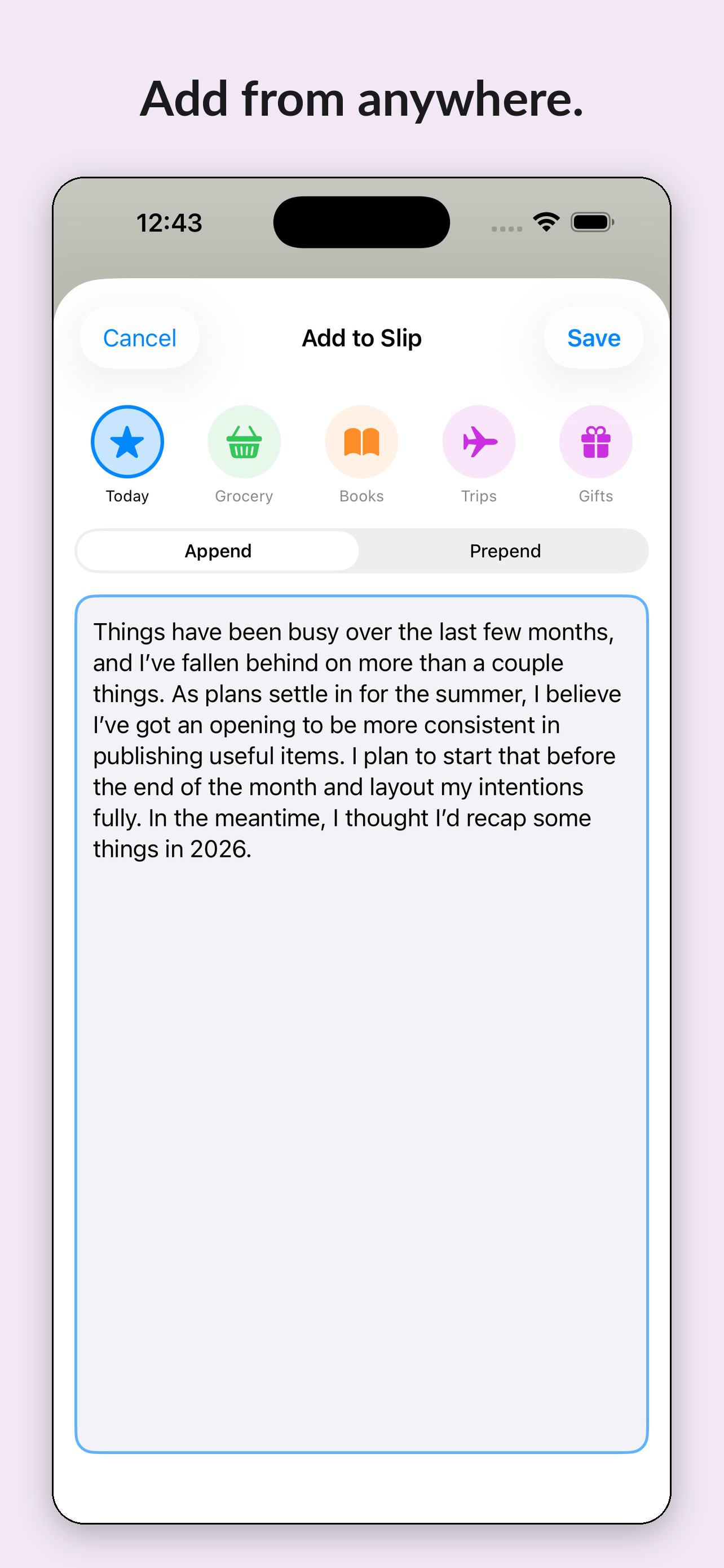 Slips - Quick Notes screenshot 6