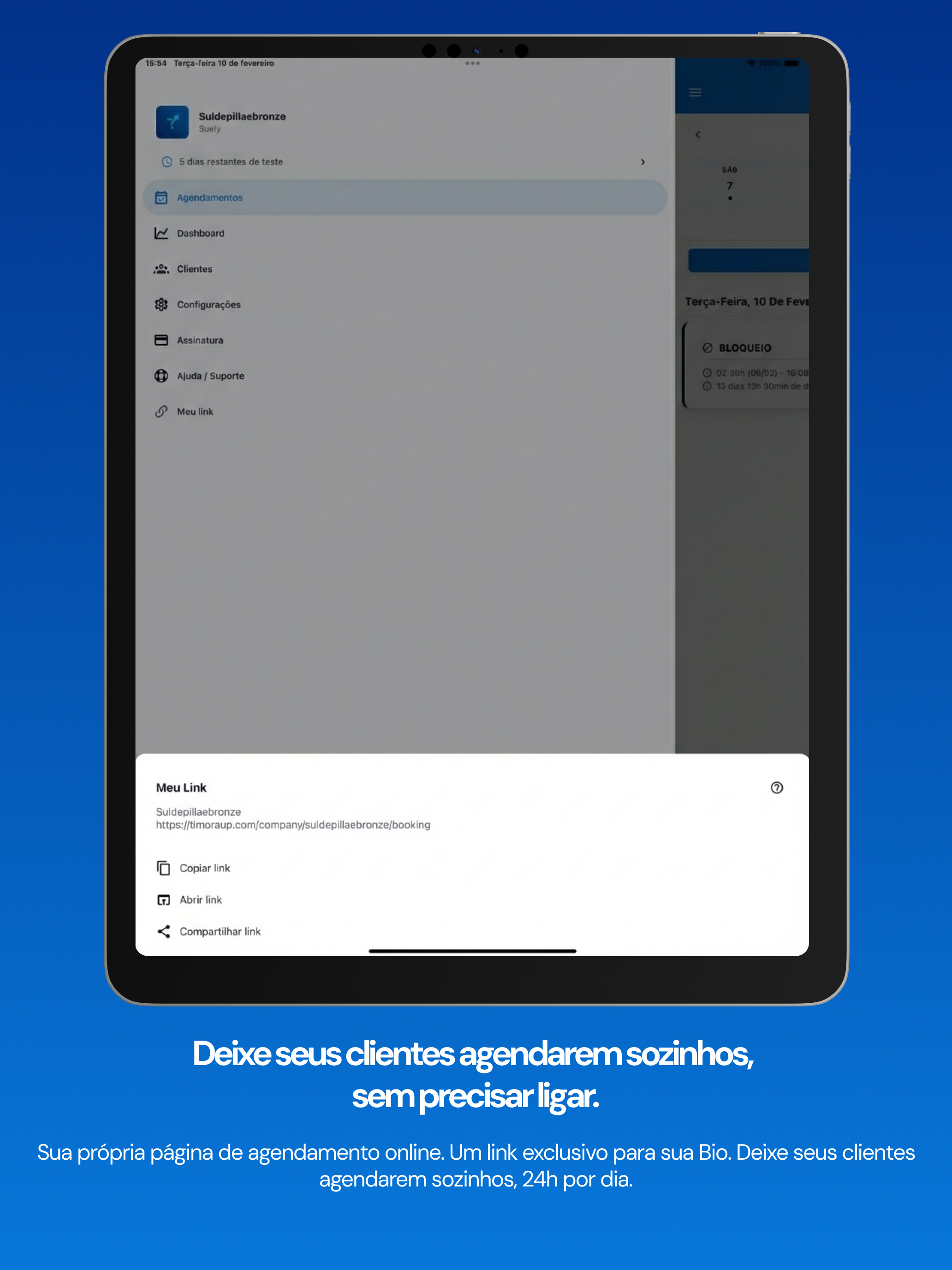 TimoraUp: Agendamentos Online screenshot 9