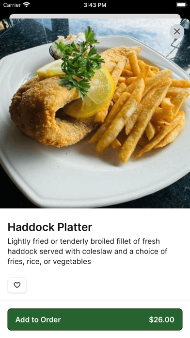 GS Steamers Bar & Grill iPhone screenshot 4 - Food & Drink app