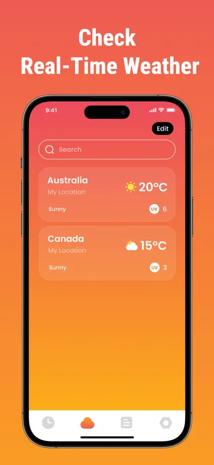 Screenshot 4 di 4 di SunkissTimer: Sun Glow Safely