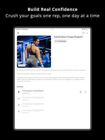 Freshman Fitness iPad screenshot