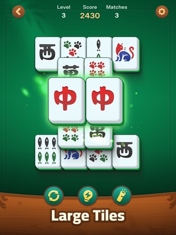 Ultra Mahjong Solitaire Game iPad screenshot