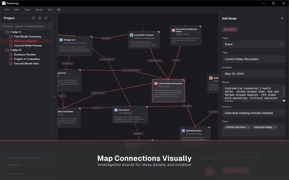 #1. Redstrings (macOS) Von: Solutions Cay LLC