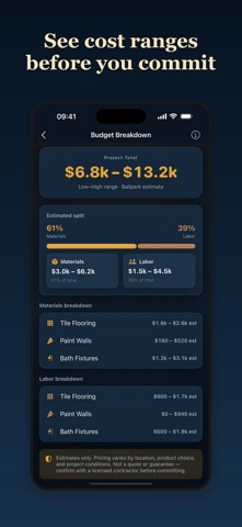 HomeScope - Reno Estimate iPhone screenshot