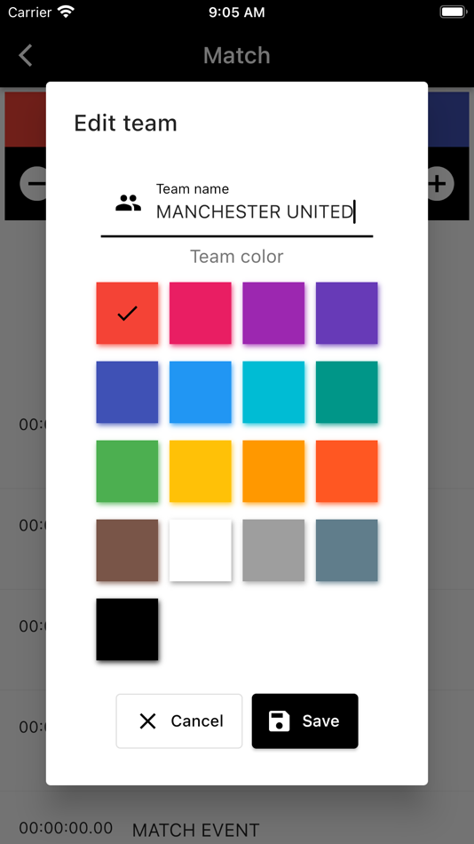 #6. Match Scoreboard (iOS) Podle: Daniel Nowendsztern