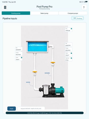 Pool Pump Pro iPad screenshot