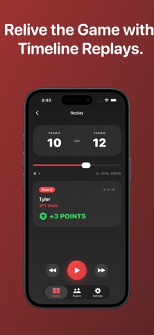 Rec: Pickup Game Tracker screenshot