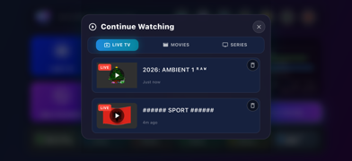 Smarter IPTV Stream: LiveTV Screenshot 7 of 10