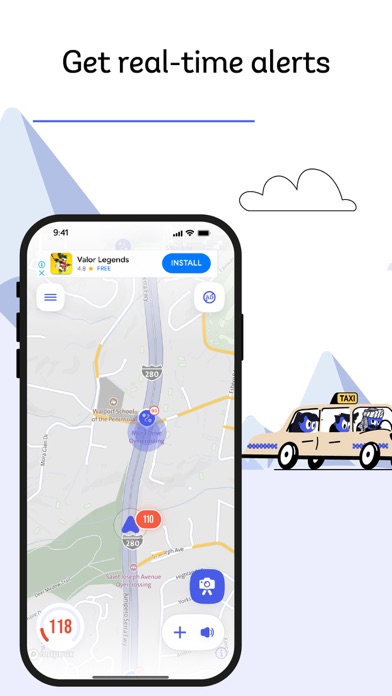 Cee: Speed Camera & Radar iPhone screenshot 2 - Navigation app