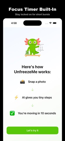 UnfreezeMe: ADHD Task Starter Screenshot 3 of 5