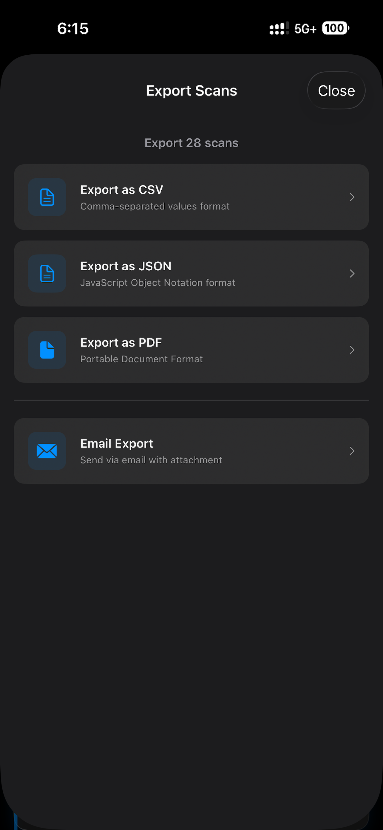 QR Code: Batch Scanner & Save screenshot 7