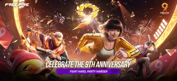 Free Fire: 9th Anniversary