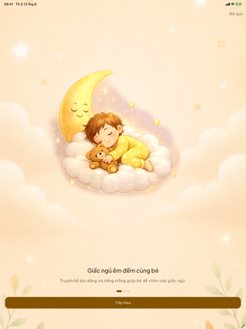 Bé Ngủ Ngon - Trợ lý giấc ngủ iPad screenshot 1