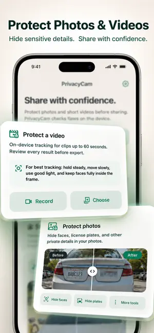 PrivacyCam: Safe Redactor screenshot 2