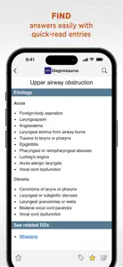 Diagnosaurus® DDx screenshot #2 for iPhone