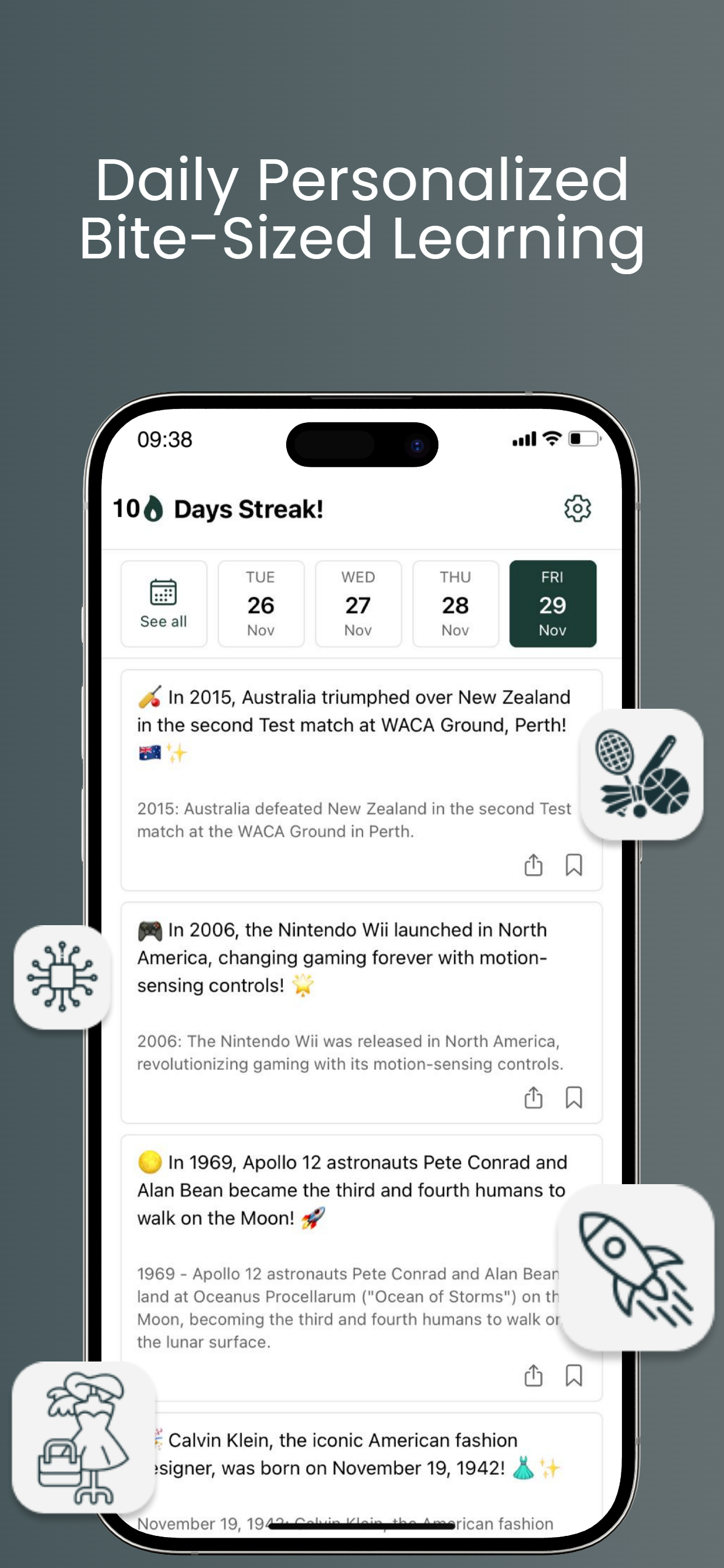 NotifyMe - Daily Microlearning screenshot 4