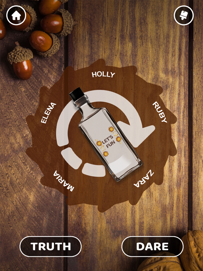 Truth or Dare Spin the Bottle