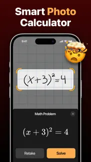 calculator & ai math solver iphone screenshot 3