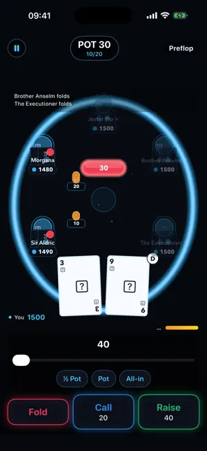 Cool Poker: Hold'em Club screenshot 1