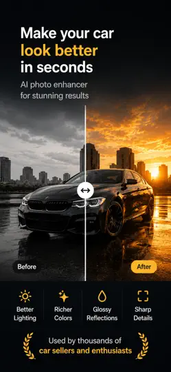 Скриншот Car Photo AI на iPhone 1
