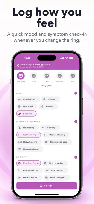 Birth Control Ring Reminder screenshot 4