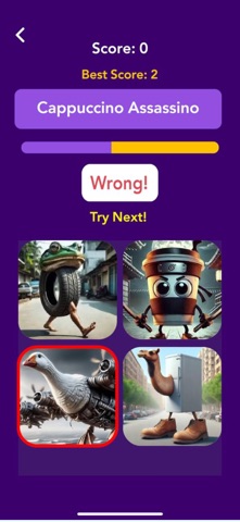 Brainrot Tralarelo Sound Quiz screenshot