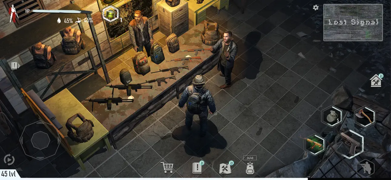 Metro 2055 - last day survival iOS Mod IPA screenshot 3 - iOS game interface