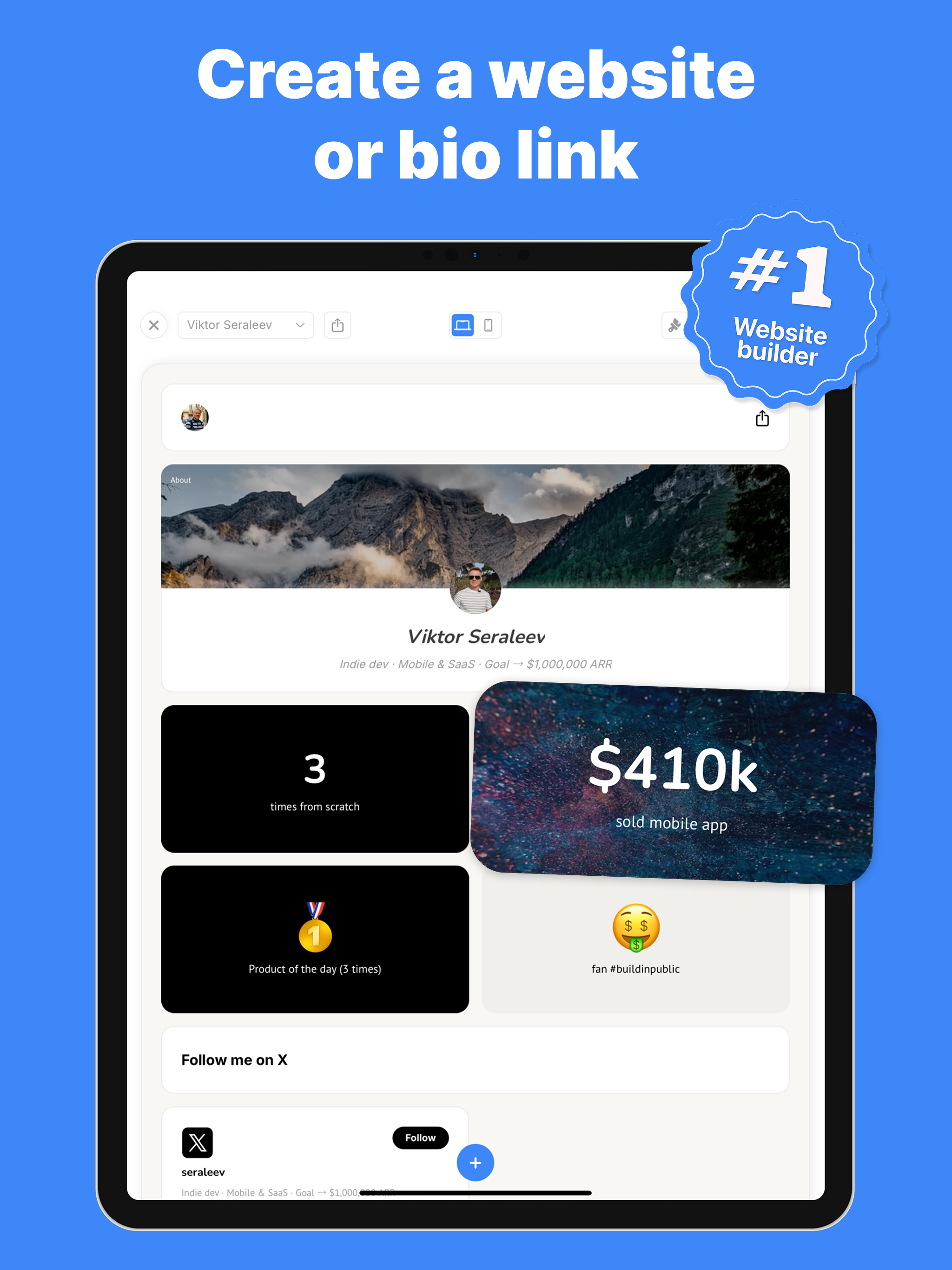 Typelink: Link in bio Creator screenshot 6
