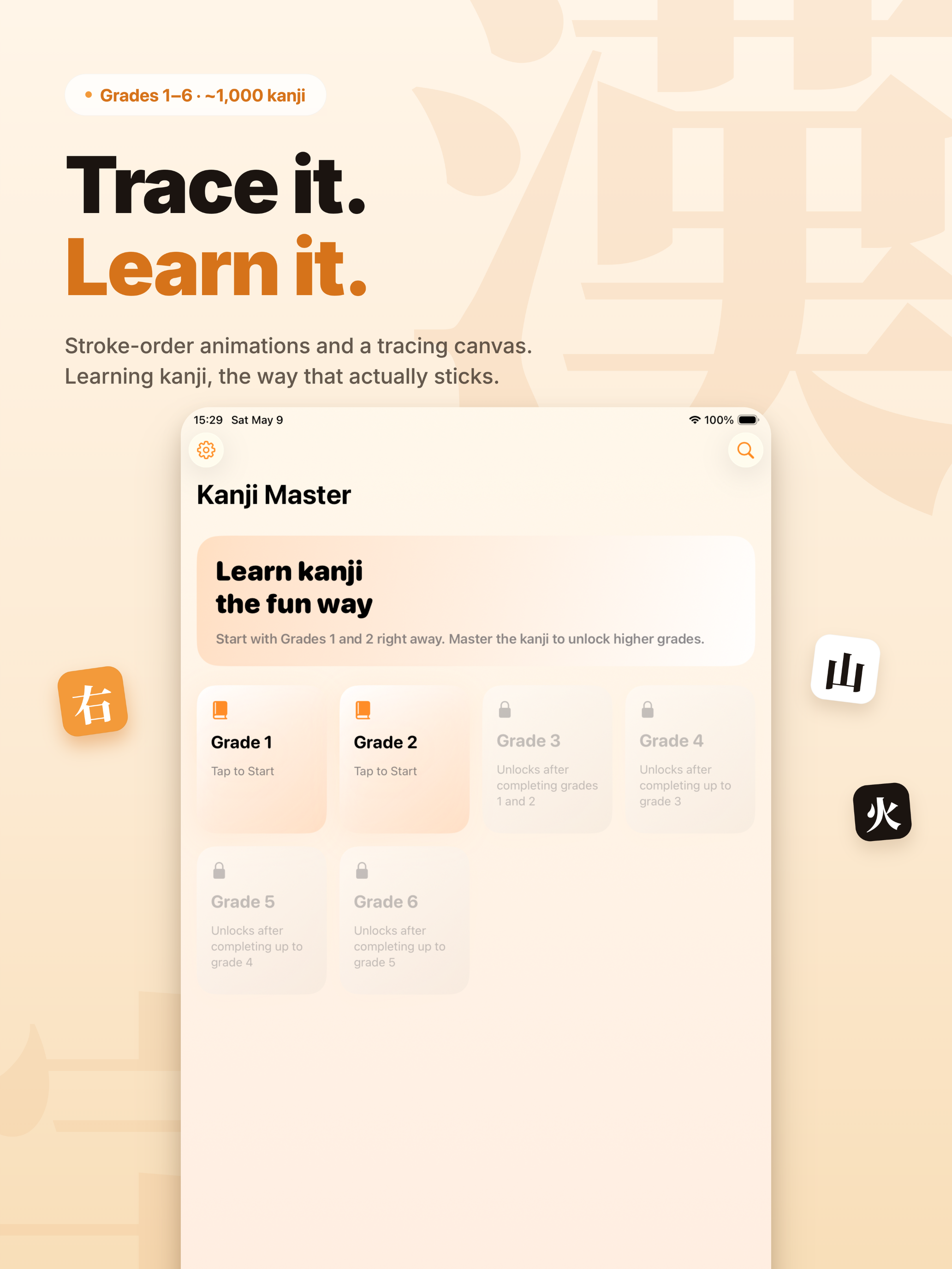 Kanji Stroke Order Master