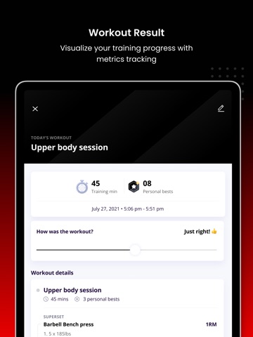 Brad Gould Training iPad screenshot