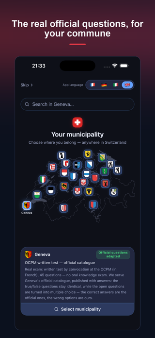 Swiss Naturalization Test Screenshot 1 of 10