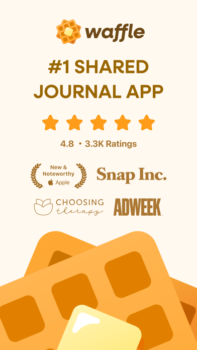 Screenshot #1 pour Waffle: Shared Journal