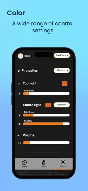 Ortal Electric Fireplace screenshot 4