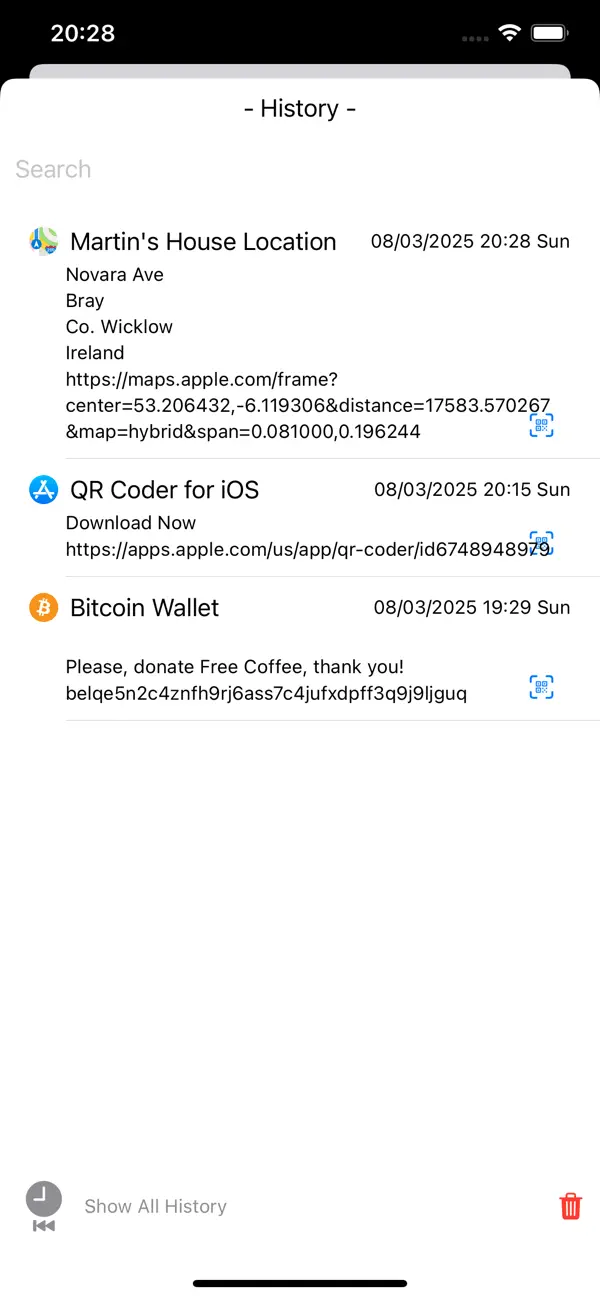 #3. QR Coder (iOS) Podle: Claudio Guirunas