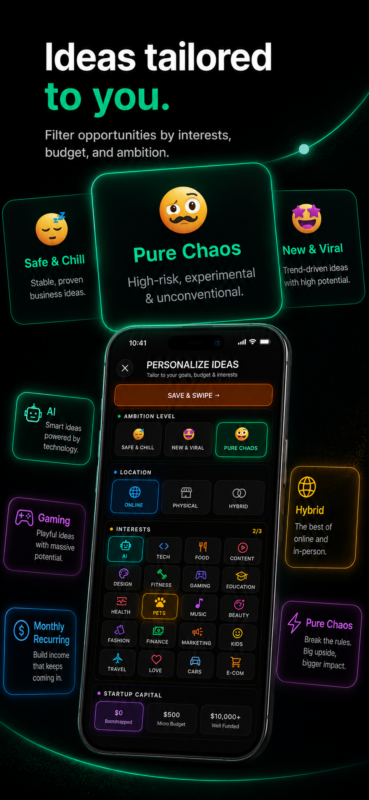 Co-Founder AI - Build & Launch screenshot 2